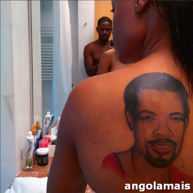 Benvindo Magalhães com os comentários sobre a tatuagem da esposa Stella de Carvalho